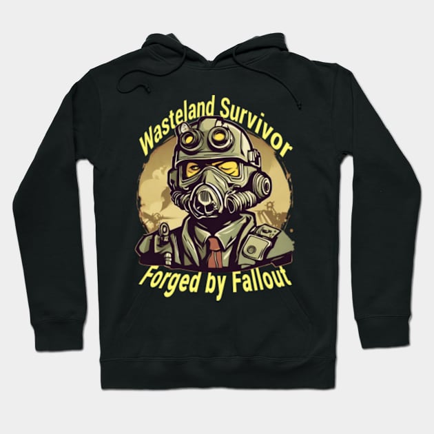 Wasteland Survivor: Forged by Fallout Hoodie by LopGraphiX